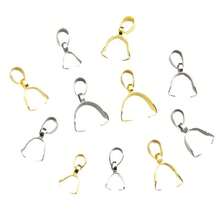 20pcs Silver Stainless Steel Embossed Pendant Connectors, For DIY Jewelry Making Bracelets Necklaces Earrings, Top Choice For Jewelry Lovers, Versatile For Daily Wear - Silver - View 8