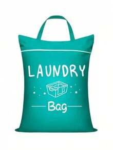 Heavy Duty Large Waterproof Wet/Dry Separated Mesh Laundry Bag, Zippered Handheld Laundry Bag, Portable Storage Bag, Laundry Room Clothing Sorting And Storage, Suitable For Travel, Business Trips, Student Dorms And Bathroom Use - A - View 17