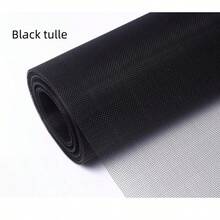 Home Use Whole Piece Mosquito Screen Black Mesh Black Edge Style, Sealed Insect Proof, Customizable Size - Black Mesh With Black Trim, Full-piece Style - View 6