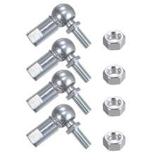 4pcs/Set CS10 M6 Right Angle Ball Joint, M6x1.0 Right-Hand Thread, A3 Steel Material, Self-Lubricating Ball Joint End Cap - M6*1 (Standard Thread) - View 2