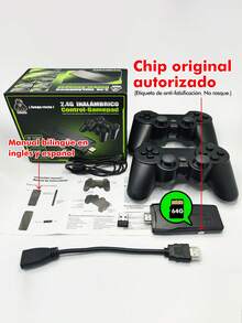 M8 Retro Wireless Game Console 64G, 20,000+ Built-In Games, TV Output, With Dual 2.4G Wireless Controllers - View 10