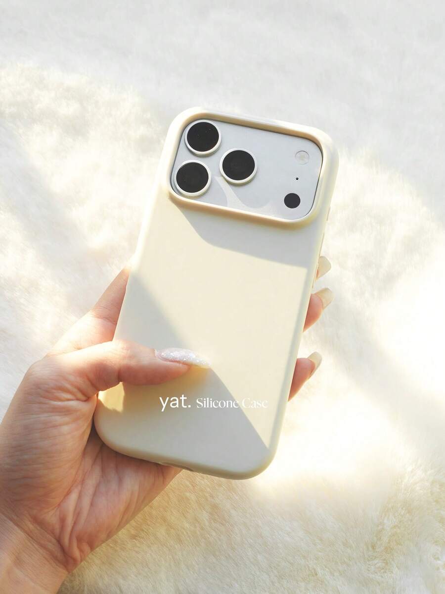 KOOLIFE Casing Ponsel Silikon Halus dan Lembut, Kompatibel dengan iPhone 18 Pro Max, 17 Pro Max, 16 Pro Max, 15 Pro Max, 14 Pro Max, 13, Tahan Lama dan Modis - Putih Antik - View 1