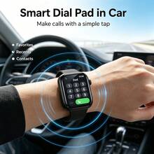 ZhiKexing Unisex Sports Smart Watch 1.83 Inch High Definition Display Screen, Outdoor Sports Flashlight, 260mAh Battery Capacity, Wireless Calling, Multiple Sports Modes, Music Playback, Weather Forecast And Other Functions, Suitable As Gift For Friends And Couples, Compatible With Android And IOS - View 5