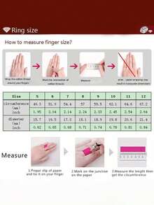 1pc Women's Multi-Color Metal Four-Pointed Star Heart Denim Vintage Versatile Ring, Suitable For Daily Wear, Outfits, Gatherings, Balls And Parties - Multicolor - View 4