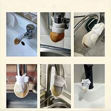 Filter Keran Kain Non-Anyaman Kepadatan Tinggi, Aksesori Pemurnian Air Keran Dapur dan Kamar Mandi Universal, Pemasangan Cepat dan Mudah, Efektif Menyaring Karat, Sedimen, dan Kotoran Halus, Alat Pemurnian Air Rumah Tangga yang Praktis - Versi yang ditingkatkan - View 8