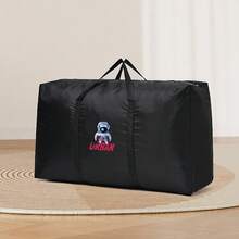 Large Storage Bag, Travel Handbag, Heavy-Duty Activity Bag With Handle, Foldable Clothing, Bedding, Mobile And Camping Luggage Storage Area, Personalized Design, Fashionable And Elegant - View 10
