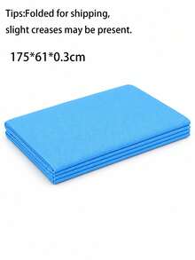 173*61cm EVA Yoga Mat, Solid Color Pilates Exercise Mat With Strap, Suitable For Yoga, Pilates, Plank, Fitness, Gymnastics, Workout, Gym, Home Exercise, Perfect Gift For Mother's Day, Birthday, Folded Shipping, Slight Crease - One Size Fits All - View 13