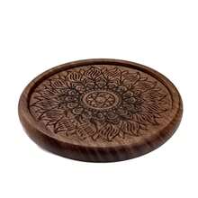 Neoclassical Wooden Tray Decor With Laser Customization, Cross-Border Hot Item - 1PC - View 6