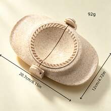 Creative Dumpling Press Convenient Dumpling Maker Cake Mold Pastry Mold Dumpling Press Tool Reusable Dumpling Tool Manufacturer Wholesale - Beige - View 9