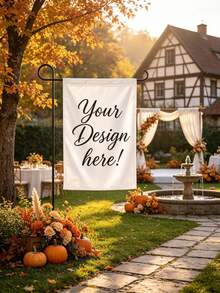 1pc Custom Garden Flag Personalized Yard Flag,Custom Photo/Text/Logo/Your Design Flag Outdoor Decor,Customizable Gift Housewarming Gift,Garden Decor,Gift For Him/Her,Christmas - Multicolor - View 7