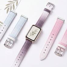Leather+Silicone Strap Compatible With Huawei Watch Fit4/4pro/3 Bracelet Watchbands Compatible With Huawei Watch Fit3 Smartwatch Wristband Accessories - Fit3/4/4Pro - View 10