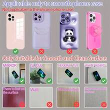 48 Pairs Double-Sided Suction Cup Phone Holders, Detachable And 360° Rotatable, Suitable For Smooth Walls Or Glass, Not Suitable For Rough Walls, Perfect As Birthday Gifts For Family And Friends - Multicolor - View 6