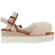 Toms Diana Womens Pink Wedge Sandals - Pink - View 2