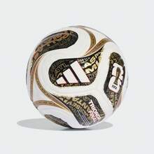 Adidas Size 1 TPU Seamless Thermobonded World Cup Final Mini Soccer Ball Gold/White/Black - Black, White and Gold - View 2