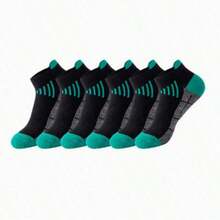 1/5/6/12 Pairs Unisex Cycling Running Socks Short Socks Outdoor Training Fitness Jump Rope Compression Socks - Multicolor - View 7
