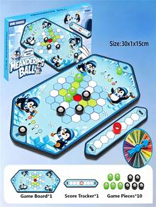 Children's Magnetic Curved Ball Magnetic Induction Chess Parent-Child Interactive Two-Player Competitive Board Game Toy - Multicolor - View 9