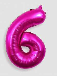 1pc/2pcs 40 Inch Large Number Balloon Rose Red Foil Large Number Balloon Suitable For Birthday Party Supplies Decoration Outdoor Photo Props - 40 Inch Rose Red Digital - View 14