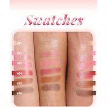 Lipstik Pelembap dengan Warna Suhu yang Melembapkan, Lipstik Halus dan Mengkilap untuk Wanita, Perawatan Bibir dengan Warna Tipis yang Melembapkan untuk Riasan Sehari-hari - tidak ada - View 6