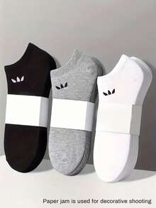 Unisex Short Invisible Socks (30/20/15/10/5/1 Pairs), Multi-Color Cartoon Style, Breathable Moisture-Wicking, Soft & Comfortable, All-Season Wear, Suitable For Various Occasions, Random Shipment - Multicolor - View 2
