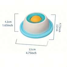1pc Pet Licking Plate Slow Feeder | Wet Food/Yogurt/Treats Dedicated, Textured Surface Deep Cleans Cat & Dog Teeth, Relieves Anxiety & Consumes Energy - 1L - View 11