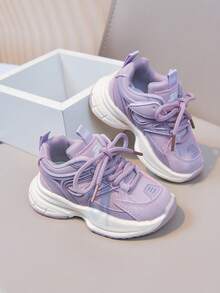Casual Fashion Baby Sports Shoes - Purple - View 3