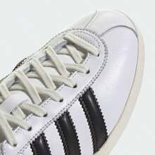 Adidas Clover Women's Shoes Color Block Flip-Up Sneakers With Suede Retro Sneakers - White/Black - View 8
