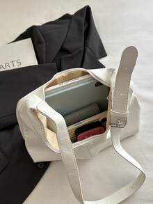 Large Tote Bag For Women New Fashion Design Shoulder Bag High-Quality Style - White - View 4