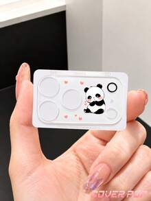 1pc Cute Cartoon Panda Pattern Tempered Glass Lens Protector, Compatible With Apple 17 Pro/17 Pro Max/18 Pro/18 Pro Max, Full Coverage Rear Camera Protection, Scratch-Resistant And Durable, Easy Installation - Clear - View 14