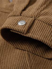 Vancamel Pulse Jaket Tebal Longgar Berlapisan Termal untuk Olahraga Luar Ruangan Pria Musim Gugur/Dingin, Mantel Serbaguna untuk Perjalanan Sehari-hari - Coffee Brown - View 5