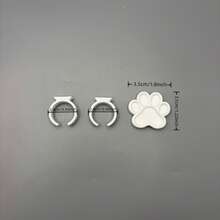Mini Cat Paw Palette (1 Cat Paw Palette And 2 Different Sized Rings) - Creative Painting Palette, Perfect For Model Painting Enthusiasts And Artists, Convenient For Indoor And Outdoor Use - A - View 5