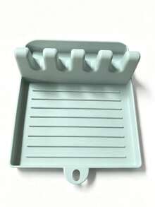 1pc Kitchen Multi-Function Pot & Pan Rack, Spoon Holder, Storage Rack, Pot & Pan Pad, Kitchen Storage Shelf, Pot Lid Rack, Kitchen Draining Rack, Cookware Storage Rack - Various - View 7