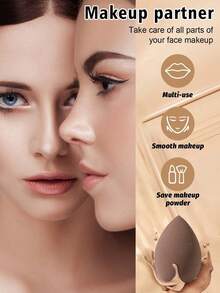 Best-Selling Makeup Brushes, Contour Brushes, Blush Brushes, Foundation Brushes, Soft Brown Makeup Brushes And Beauty Tools. Essential For The New Semester, Suitable For All Makeup Enthusiasts. - Coffee Brown - View 2
