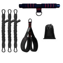 Yoyoapple Upgraded Multifunction Pedal Resistance Band With Handle, 3 Tube Adjustable Resistance Bands, Full Body Fitness Exercise Equipment For Abdomen, Waist, Arm, Core/ABS, Leg, Physical Therapy - Multicolor - View 7