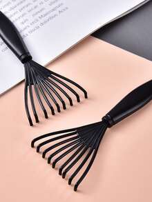 1PC Pastel Hair Brush Set Soft Cushion Massage Comb Anti Tangle Detangling Brush For Women Daily Hair Styling Beauty Accessories - One Size - View 11
