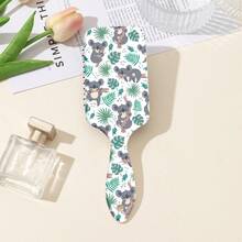 1pc Cartoon Koala Air Cushion Comb ABS Detangling Massage Brush Anti-Static Hair Care - Multicolor - View 1