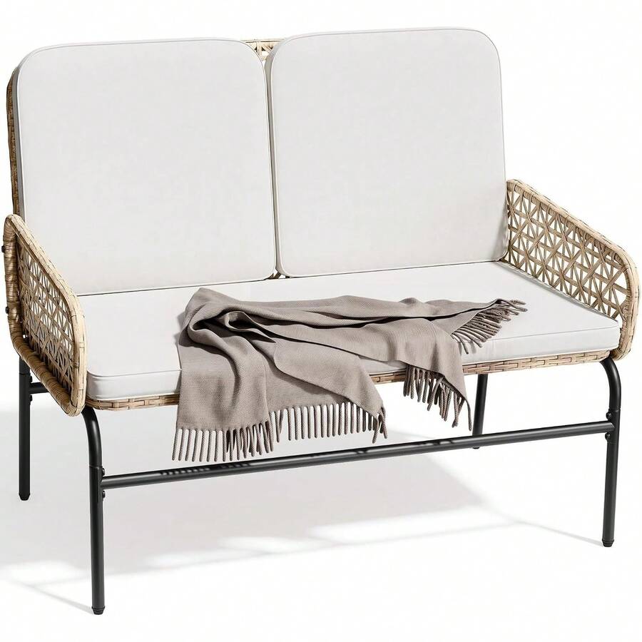 Patio Sofas - Beige - View 1