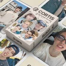 55pcs COR TIS Debut Song COL OR OUT SIDE THE LINES Merchandise Photocard - Multicolor - View 5