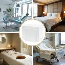 100pcs Disposable Bed Sheets, Breathable, Waterproof, Oil-Proof, Disposable Fitted Sheets, White - White - View 6