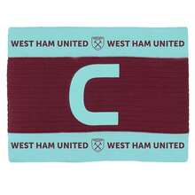 West Ham United FC FC Unisex Captains Arm Band - Red/Blue - View 1