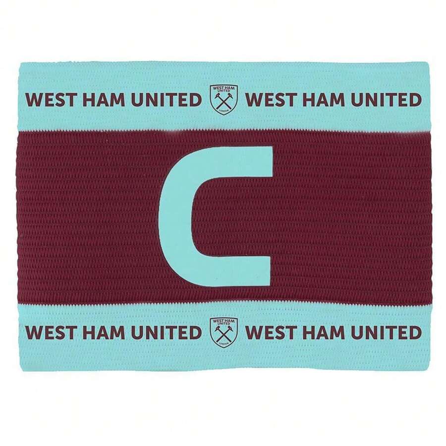 West Ham United FC FC Unisex Captains Arm Band - Red/Blue - View 1