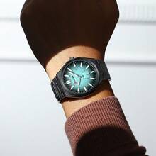 CURREN Men's Fashion Quartz Waterproof Watch With Luminous Hands And Stainless Steel Band - Multicolor - View 3