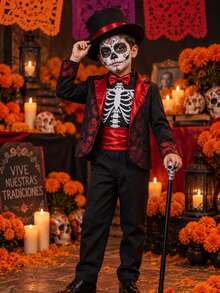 Tween Boys Costumes - Red - View 1