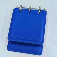 1 buah Buku Catatan Mini Matte Warna Solid, Sampul Binder 3 Ring Minimalis Portabel, Buku Memo Saku untuk Pelajar dan Kantor, Jurnal Harian - Beraneka warna - View 18
