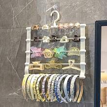 1pc Headband Storage Rack, Claw Clip Display Stand, Hair Accessory Hanging Rack, Pendant Organizer, Hair Claw Storage Holder, Large Capacity, Stainless Steel Material, Wall Mounted, Suitable For Closet Storage, Wall Storage, Jewelry Storage, Jewelry Rack - Hair Clip Storage Rack - View 8