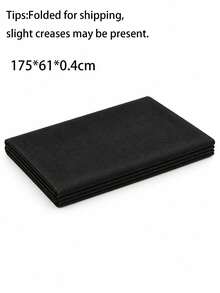 173*61cm EVA Yoga Mat, Solid Color Pilates Exercise Mat With Strap, Suitable For Yoga, Pilates, Plank, Fitness, Gymnastics, Workout, Gym, Home Exercise, Perfect Gift For Mother's Day, Birthday, Folded Shipping, Slight Crease - One Size Fits All - View 22