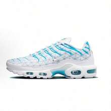 Nike Men Sneakers - White and Blue - View 2