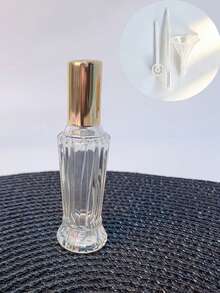10ML Vertical Transparent Glass Refillable Perfume Spray Bottle, Mini Portable Travel Spray With Metal Cover, Leak Proof Empty Perfume Bottle, Female Makeup Device, Portable Perfume Container For Daily Use Of Men And Women - Multicolor - View 11