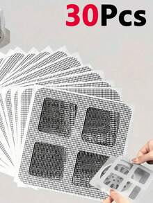 20/30/40/50/60pcs Disposable Drain Pipe Covers, Kitchen Bathroom Hair Catcher, Sink Filter Stickers, Anti-Fly Silicone Filter, Home Bathroom Cockroach And Odor Prevention Tool - A - View 17