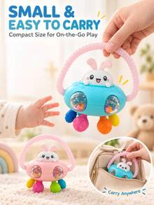 Infant Rattle Grip Ball Early Education Development Toy Sensory Toy Children Toy Baby Toy Christmas Essential Newborn - Multicolor - View 4