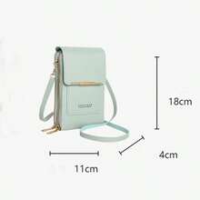 Women's Wallet Card Holder Phone Pouch Touchscreen Phone Bag Crossbody Cute Fashion Key Bag One Shoulder Backpack Soft Affordable Small Purse - Multicolor - View 12